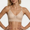 thumbnail image 5 of Admvng Women's Bras Wireless Lace Sheer Mesh Cute Comfort Everyday Bra, 5 of 5