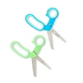 thumbnail image 5 of Pen+Gear 5" Blunt Tip Kids Scissors 2 Pack, Blue and Green, 5 of 6