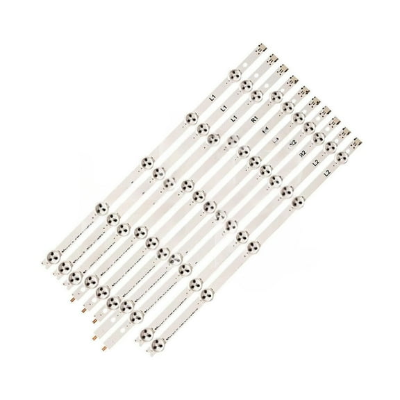 10pcs LED Backlight Strips for 42" TV 42LP360C-CA 42LN549E-CA 42LN519C-CC 6916L-1385A 6916L-1386A