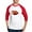 Red/White, variant on CafePress - Turkey Football Baseball Jersey - Cotton Baseball Jersey, 3/4 Raglan Sleeve Shirt