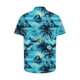 thumbnail image 5 of KeShDi Hawaiian Shirt for Men Hawaiian Print Short Sleeve Flannel Shirt/Top Casual Sporty Flannel Shirt Multicolor 3X, 5 of 5