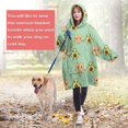 thumbnail image 3 of Blanket Hoodie Women & Men,Hoodie Blanket with Giant Pocket for Women,Super Cozy and Big Wearable Blanket Hoodie Sweatshirt Gift, 3 of 7