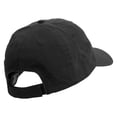 thumbnail image 4 of Artistic Christmas Logo Embroidered Low Profile Dyed Cotton Twill Cap - Black OSFM, 4 of 5