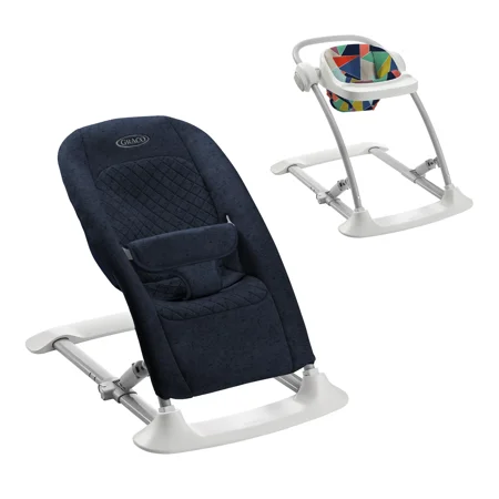 Graco Jumpstart 4-in-1 Activity Bouncer and Jumper, Geo Pop