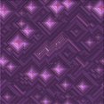 thumbnail image 1 of Ahgly Company Machine Washable Indoor Square Transitional Dark Orchid Purple Area Rugs, 6' Square, 1 of 7