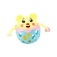 thumbnail image 1 of Yellow Giraffe Shaped Whack A Mole Toy For Children Early Education Puzzle Game Desktop Activity Size 9.17X6.97X2.64 Inches, 1 of 6