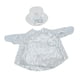 thumbnail image 4 of Ropa para ganso de porche, accesorios decorativos para jardín, disfraz para ganso de césped de 23 pulgadas. Plata, 4 of 8