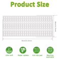thumbnail image 2 of PVC Bathtub Mat Non Slip Shower Mat Bath Rug  Light Gray  16” x 35”, 2 of 8