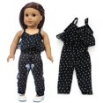 thumbnail image 1 of Combinaison pour Poupée Cœur Mode Chiffon Vêtements pour Bébé Poupée Tenue de Poupée pour Poupée de 18 Po, 1 of 10