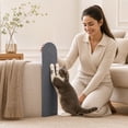 thumbnail image 5 of Self-Adhesive Cat Scratching Pad, Wall Mounted Cat Scratcher Protector for Walls, 23.6*5.9Inch Vertical Scratching Mat, Kitten Claw Grinding Corrugated Pad, 5 of 6