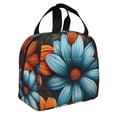 thumbnail image 2 of Easygdp Colorful Blooming Flowers Bolsa Térmica Premium - Tela Oxford Impermeable, Gran Capacidad, Bolsillo Frontal, Unisex para Trabajo, Escuela, Actividades al Aire Libre y Picnics, 2 of 8