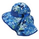 thumbnail image 3 of Gorro de sol ajustable y transpirable para bebé, protección solar, gorro de verano para niños pequeños, niñas y niños, protección para el cuello con ala ancha, UPF 50+, gorro unisex, 3 of 5