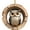 A, variant on OAVQHLG3B Animal Christmas Ornament, Dog Ornaments for Christmas Tree, 2D Acrylic Forest Owl Raccoon Animal Hanging Ornaments for Christmas Tree Holiday Party Gifts Decoration