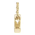 thumbnail image 2 of 14k Yellow Gold Letter Name Personalized Monogram Initial C 8x6.4mm 16-18 Inch Polished Initial Pendant Slide Necklace P, 2 of 2