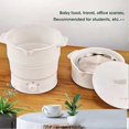 thumbnail image 3 of Portable Electric Cook Pot - Foldable Travel Kettle for Baby Milk, Hot Water, Porridge - Multi-Functional Warmer, 3 of 5