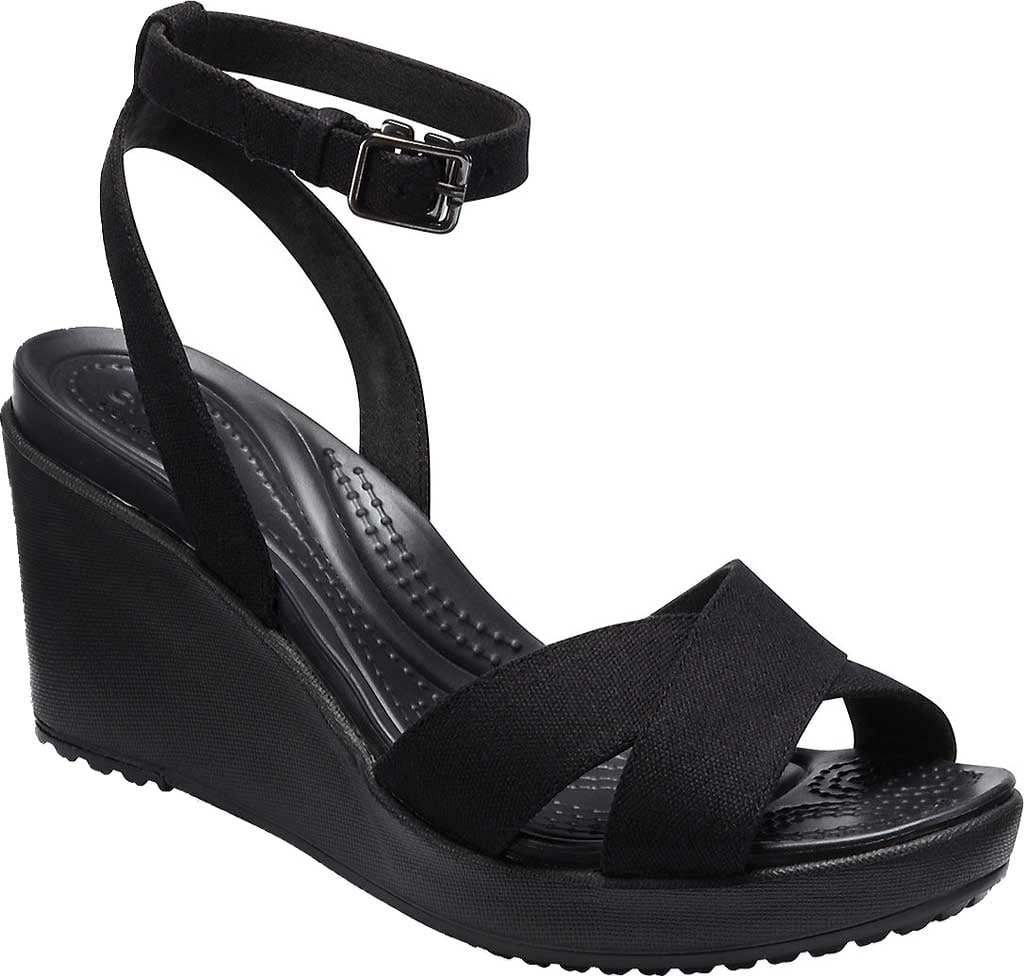 crocs wedge heels