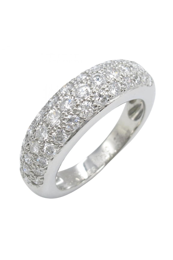 Pre-Owned Cartier Pav Diamond Mimi Star Ring, Pt950 Platinum with Diamonds,... (Good)