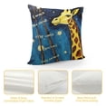 thumbnail image 4 of Nawypu  Cute Cartoon Animals Giraffe Elephant Monkey Lion Throw Pillow Case Cover,Inspirational Saying Decorations for Home Kids Room Nursery Playroom,Gifts for Kids Toddlers Teens, 4 of 5