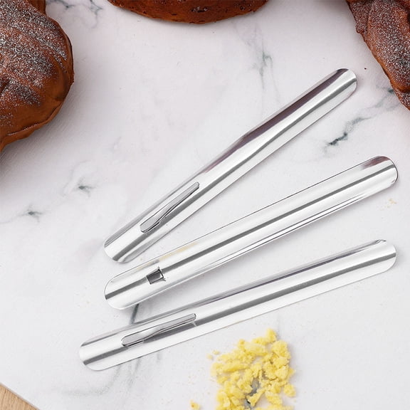 ibasenice 3Pcs Stainless Steel Table Crumber for Home Efficient Crumb Scraper Tool