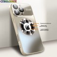 thumbnail image 5 of CTEGLODRIX New Titanium Metallic Color Matte Case for iPhone 16 15 14 Plus 13 12 11 Pro Max Magnetic Case for Magsafe Lens Protection Case, 5 of 9