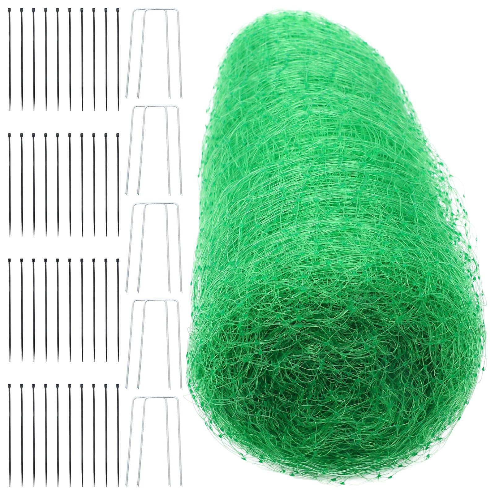 Greenadscape Fine Mesh Netting Green PP 1 Set For Farmers Garden Protection