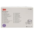 thumbnail image 2 of 3M Durapore Medical Tape, Non-Sterile, Silk-Like Cloth, White, 1 in x 10 yds, 12 Rolls, 1 Pack, 2 of 7