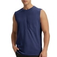 thumbnail image 2 of JTieacloth Summer Tank Tops for Men Men's Workout Tank Top Sleeveless Athletic Shirt Breathable Comfortable Fitness Running Gym Activewear(Blue,XXXXXL), 2 of 4