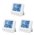 thumbnail image 2 of Billuyoard Higrómetro Accesorios para el hogar Termómetro LCD Medidor de humedad Datos claros Suministros para el hogar Habitación Ajustable Type1 NO1, 2 of 6
