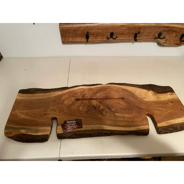 Rustic Solid Wood Bathtub Tray 