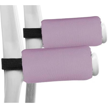 CAVENDY Forearm Crutch Arm Cuff Pads, Milk-Silk, 2-Piece Set, Non-Slip, Washable, Universal Fit