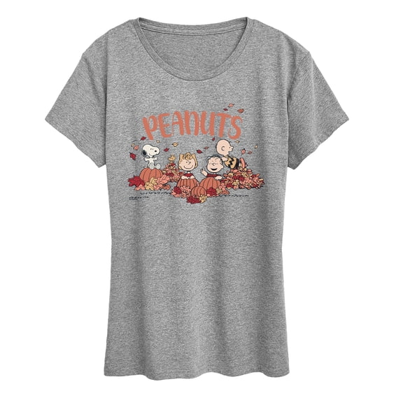 Peanuts - Fall Fun - Women's Short Sleeve Graphic T-Shirt
