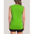 thumbnail image 3 of Pinspark Women Sports Shirts Sleeveless Athletic Shirt Lightweight Workout Gym Tank Tops Lounge Yoga Activewear, 3 of 6