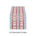thumbnail image 3 of Patriotic Independence Day table runner, multicolor linen table linens, July themed printed décor, 275 x 33 cm, for dining table display, 3 of 6