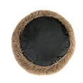 thumbnail image 4 of Round Plush Pet Bed for Dogs & Cats,Fluffy Soft Warm Calming Dog Bed Sleeping Kennel Nest,20 x 20 x 8", 4 of 7