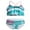 Green, variant on iEFiEL Little Girls Swimwear Tropical Holiday Bathing Suit Flounce Top with Briefs Set Purple&Green 9-10