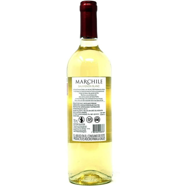Vino Blanco Marchile Sauvignon Blanc 750 ml