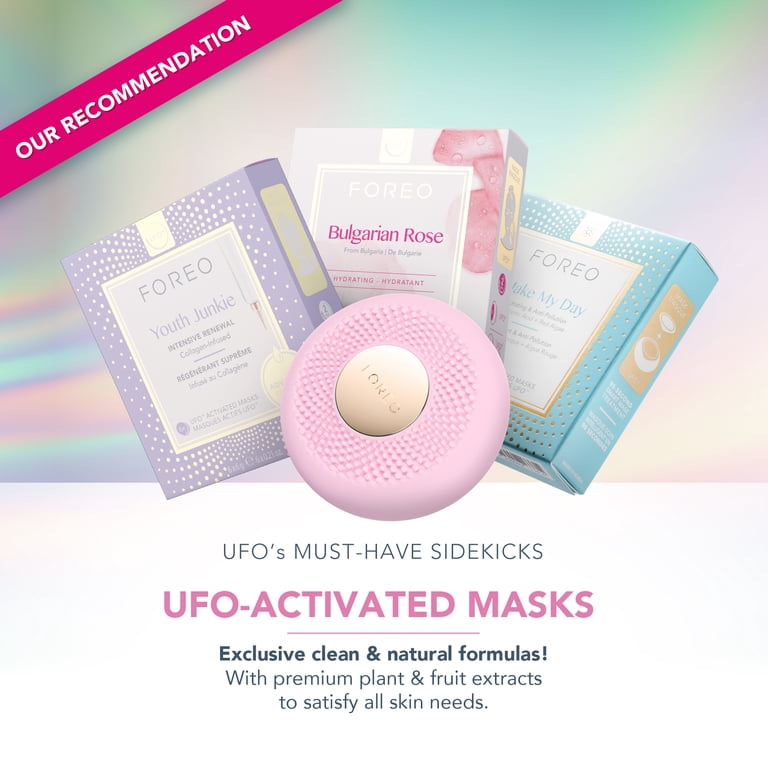 FOREO UFO 3 Mini – Silicone Facial Treatment Device for Skincare