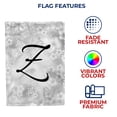 thumbnail image 5 of America Forever Bird Dreams Monogram Z Garden Flag, 12.5 x 18 inch Double Sided, Letter Z Flag with Birds, Nature Design, Spring Summer Home Decor, Personalized Yard Art, 5 of 5