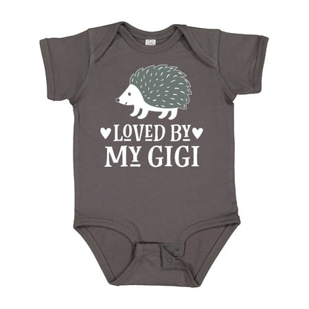 

Inktastic Gigi Loves Me Grandchild Gift Baby Boy or Baby Girl Bodysuit