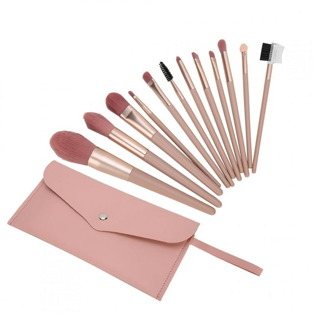 Juego de brochas de maquillaje, juego de brochas de maquillaje, brocha de maquillaje suave, brocha para cejas, mejora tu experiencia