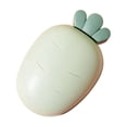 thumbnail image 2 of Aodebiao Soap Holder for Bathroom Countertop, Open Drainage Soap Box with tled Base, Soap Storage Container for Sink, Soap Dish for Travel, Carrot Shaped Soap Dispenser for Bathroom Decor, 2 of 6