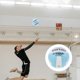 thumbnail image 3 of Balón de voleibol suave, talla oficial 5, para entrenamiento en interiores y exteriores, playa, piscina, gimnasio, ideal para adultos y adolescentes, duradero y antiexplosión, 3 of 8