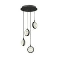 thumbnail image 1 of Artika Avalon Modern Pendant Light Fixture, Black, 1 of 4