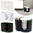 thumbnail image 5 of Acrylic Storage Box Bathroom Jar Makeup Organizer Cotton Round Pad Holder, 5 of 9
