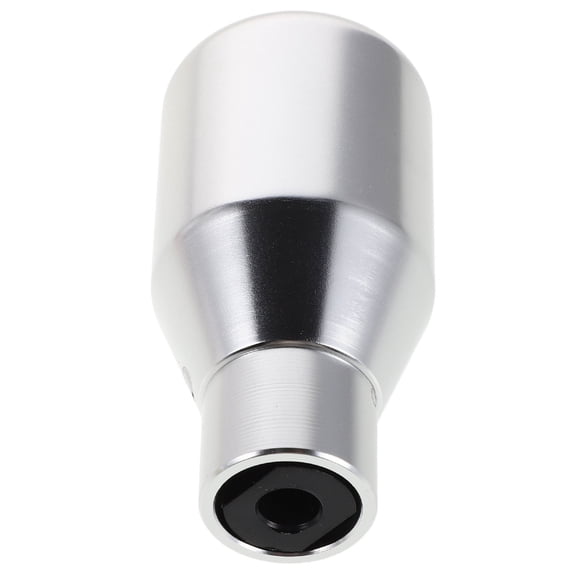 LOLIPPYY Silver Universal Manual Gear Shift Knob Made from Durable Aluminum Alloy for Cars
