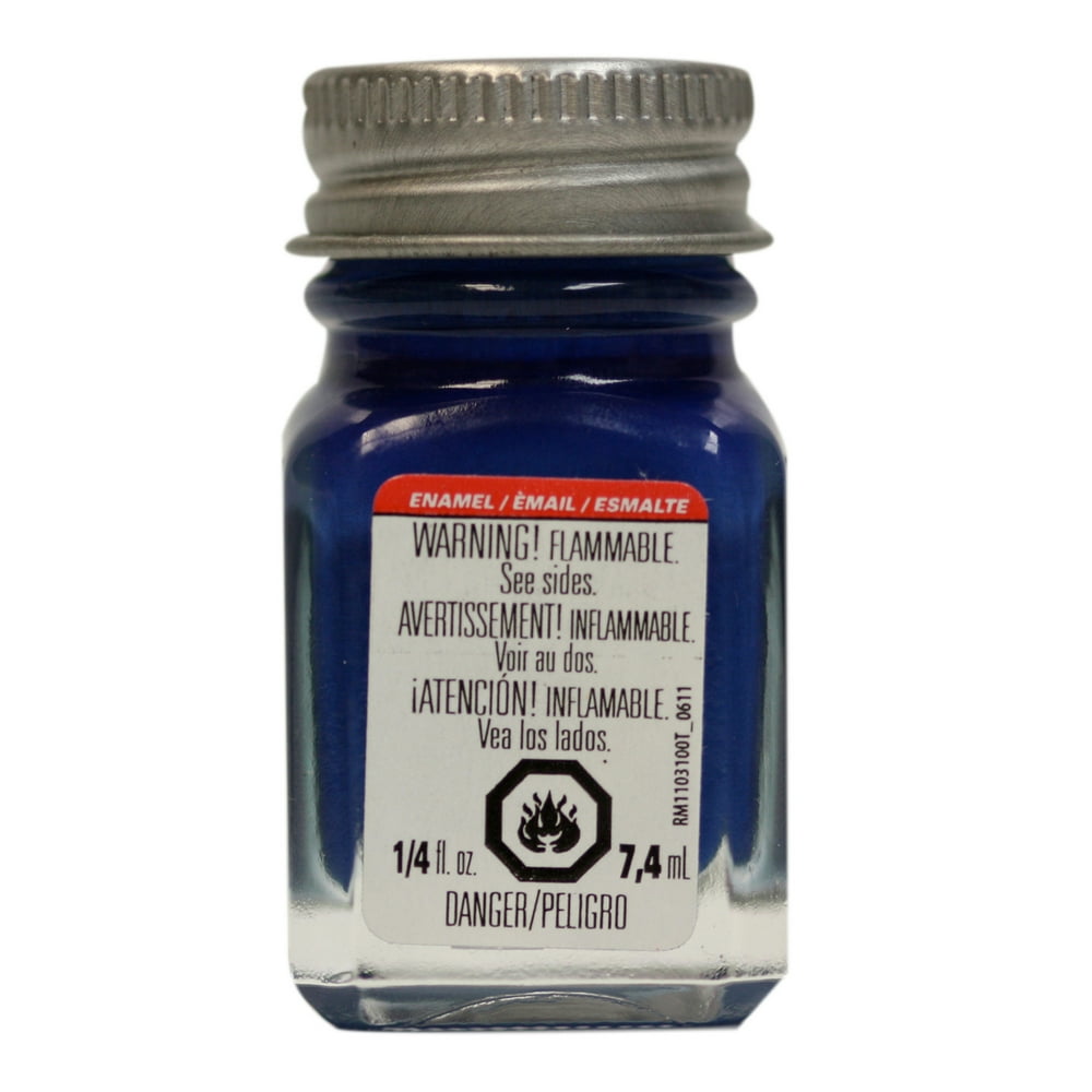 Testors Enamel Paint, .25 oz., Dark Blue