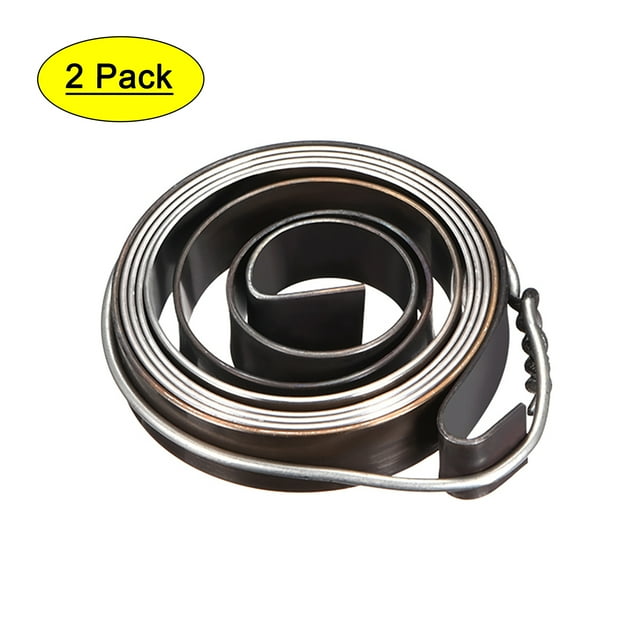 2PCS Resorte de Retorno de Bobina de Alimentación de Husillo de Prensa de Taladro 680mm 35x8x0.8mm