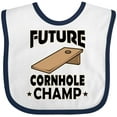 thumbnail image 3 of Inktastic Future Cornhole Player Boys or Girls Baby Bib, 3 of 4