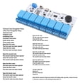 thumbnail image 4 of Voice Recognition Relay, US516P6 Offline Voice Recognition Chip, Type C Interface, 5.08mm Screw Wiring Socket, Self Locking Mode, LED, Audio Relay for Smart Appliance, 4 of 7