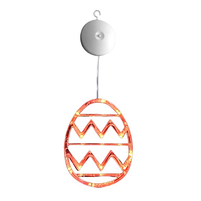 Easter Colorful Eggs Sucker Lights - 6 Colors, Indoor/Outdoor Use, Night Light, Adds Festive Ambience To Home